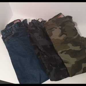 Boys 3 pant bundle size 8